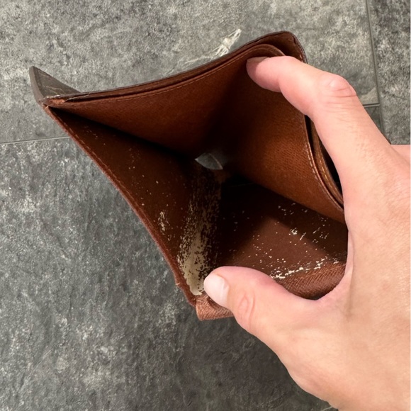 Louis Vuitton LV Monogram Canvas Leather Marco Bifold Vintage Wallet - Picture 4 of 11